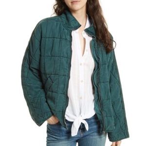 Dolman Quilted Knit Jacket